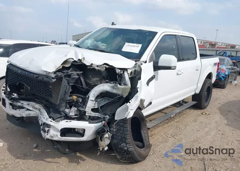 2020 Ford F-150 Lariat z USA, uszkodzony, nr VIN 1FTEW1E49LFC04691